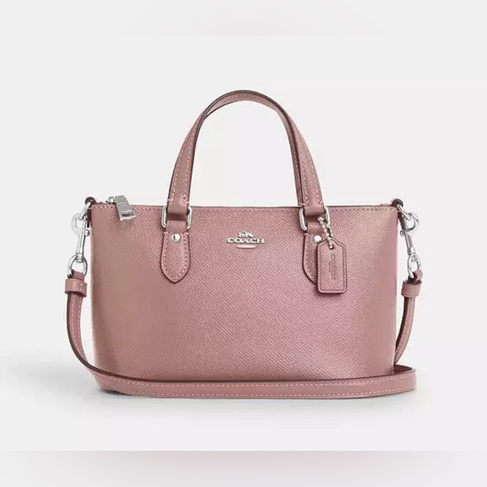 Coach Mini Gallery Crossbody - Dusty Rose/Silver - BRAND NEW!!